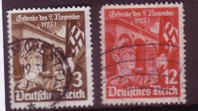 Third Reich Sc. # 467 / 468 Used