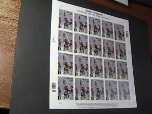 U.S.# B2-MINT/NEVER HINGED-FULL- PANE OF 20-- HEROES OF 2001 ----2002