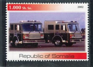 Somalia 2002 FIRE ENGINES 1 value Perforated Mint (NH)