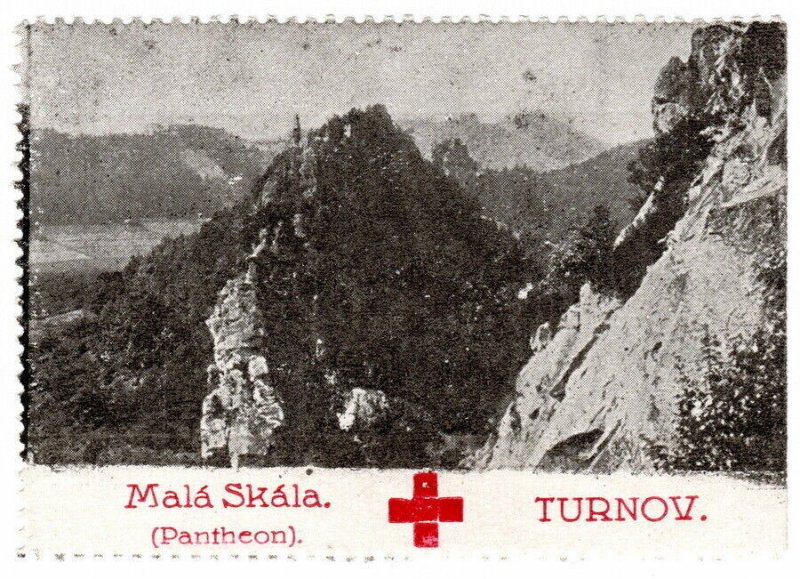 (I.B) Czechoslovakia (Great War) Cinderella : Red Cross Fund (Turnov-Turnau)