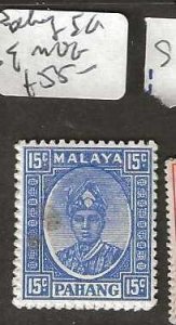 MALAYA PAHANG     SG39    SULTAN  15C     MOG      P0107H