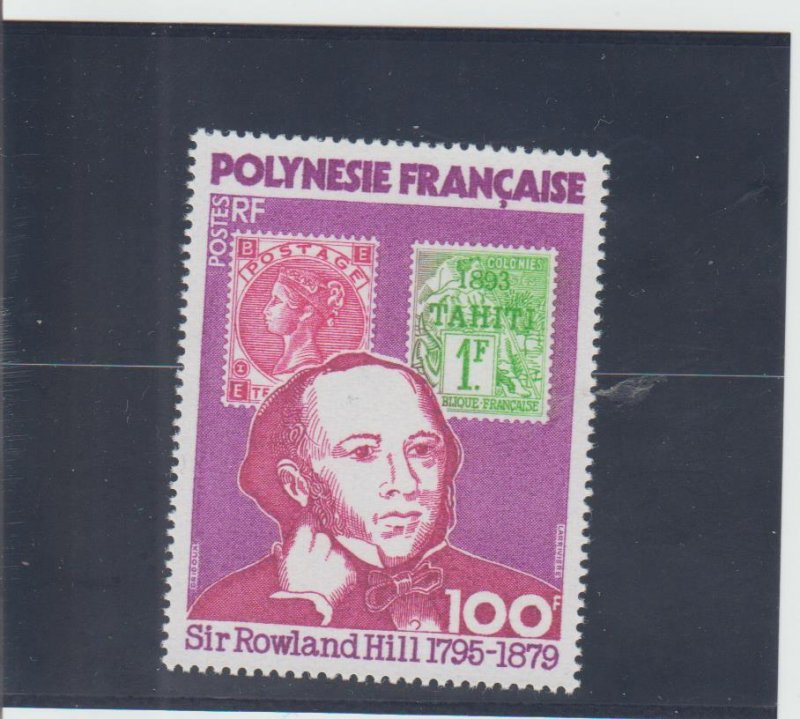 French Polynesia  Scott#  322  MNH  (1979 Sir Rowland Hill)