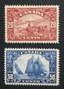 MOMEN: CANADA SC #157-158 MINT OG H VF/XF LOT #60573