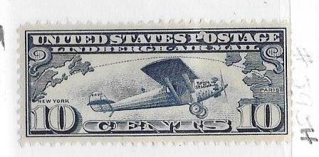 US #C10 Spirit of St. Louis (MH) CV$7.00