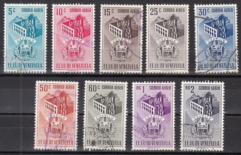 Venezuela Scott C464-72 Used (Catalog Value $22.75)