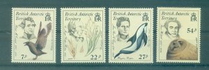 Br. Antarctic Terr - Sc# 125-8. 1985 Naturalists. MNH $9.75.