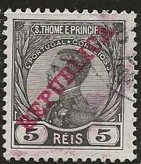 St Thomas & Prince Is;ands ^ Scott # 107 - Used
