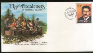 Norfolk Island Fletcher C. Nobbs Instigatore of the Lime Juice Industry Posta...