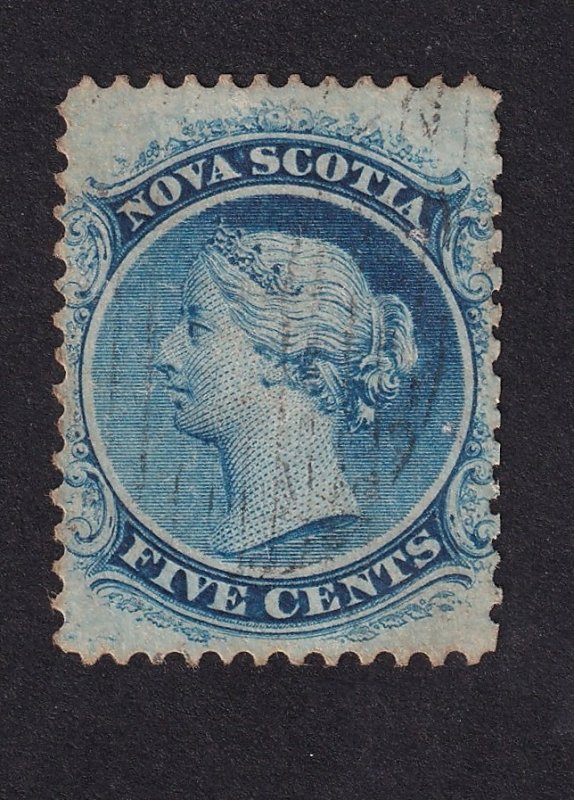 Nova Scotia, Scott 10, Used, Clear Margins