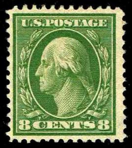 US.#337  Wash/Franklin Issue of 1908-09 - OGHR - VF - CV$45.00 (ESP#0285)