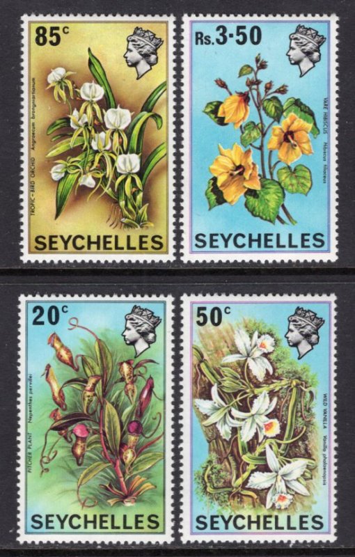 Seychelles 280-283 Flowers MNH VF