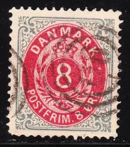 Denmark 28a  -  FVF used