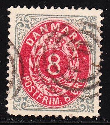 Denmark 28a  -  FVF used