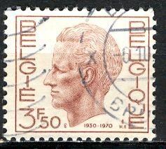 Belgium; 1972: Sc. # 751: Used Single Stamp