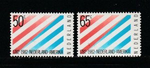 Netherlands 640-641 Set MNH Design