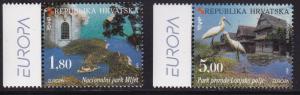 Croatia 1999 National Parks Europa  VF/NH