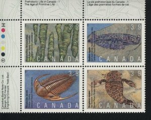 Canada UNITRADE MNH  #  1282a    UL     Corner Block