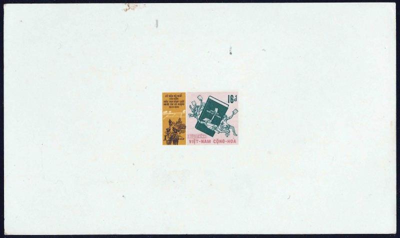 South Viet Nam - 1971 - Deluxe Sheet - Sc 389-391