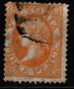 VICTORIA SG134a 1870 3d DULL ORANGE USED