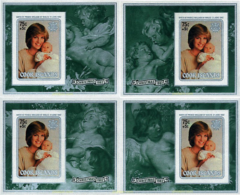 15892 MNH COOK Islas 1982 NAVIDAD