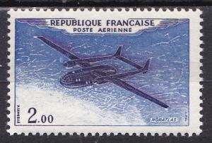 FRANCE C30 MINT OG 1954 200fr NORATLAS