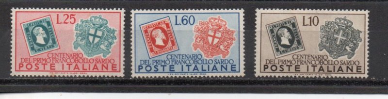 Italy 587-589 MH