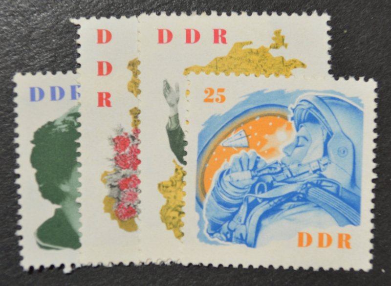 DDR Sc # 673-676, VF MNH