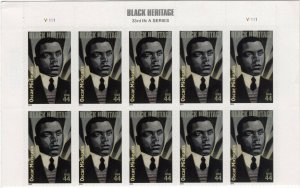 Scott #4464 Oscar Micheaux (Black Heritage) Plate Block of 10 Stamps - MNH