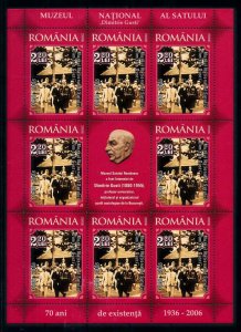 [101557] Romania 2006 National village museum Dimitrie Gusti Sheet MNH