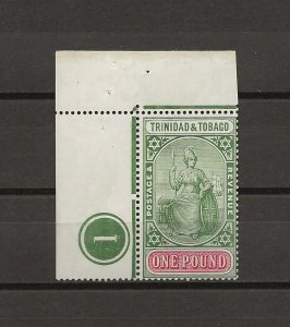 TRINIDAD & TOBAGO 1921/2 SG 215 MNH Cat £180