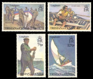 Tristan da Cunha 1972 Scott #174-177 Mint Never Hinged