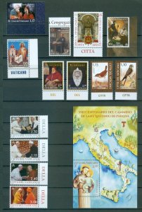 Vatican City 2021 Compete MNH Year Set