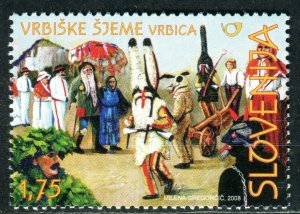 672 - SLOVENIA 2008 - Slovenia Carnival Costumes - MNH Set