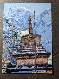 1974 Nepal Postcard Cover Signed German Mount Everest Expedition 2