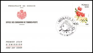 Monaco 1699 Christmas U/A FDC