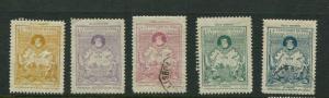 Portuguese India Centenario Da India 1898 (5 stamps)