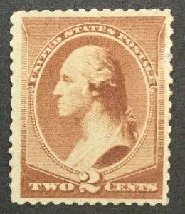 MOMEN: US STAMPS #210 MINT OG NH LOT #33026