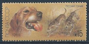 Russia SC# 5669 MNH SCV $0.50 Dogs