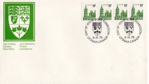 Canada; 1979: Sc.# 790:  Ottawa Parliament FDC