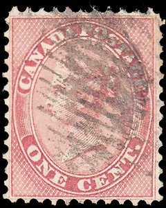 Canada Scott 14 Used.