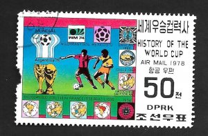 North Korea 1978 - FDC - Filler - Scott #1709