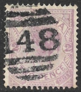 VICTORIA 1886-87 2d Violet QV Portrait Issue Sc 162 VFU