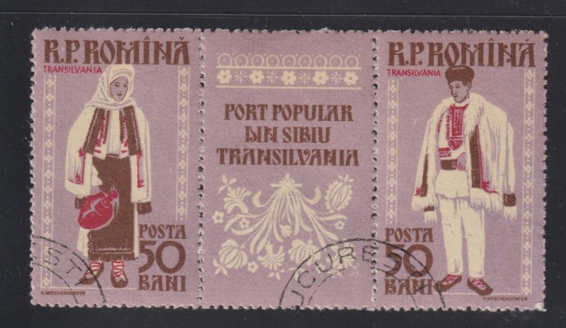 Romania 1242 Regional Costumes 1958