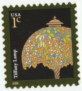 US 3749A American Design Tiffany Lamp 1c single MNH 2008