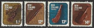 New Zealand #611-614 Used Full Set of 4