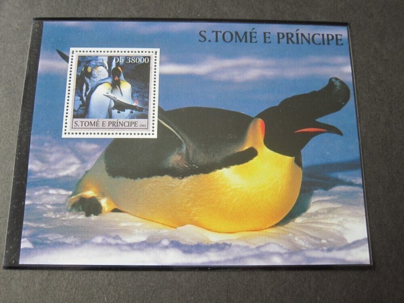 St. Thomas & Prince Islands 2003 Sc 1485-6 Bird set MNH