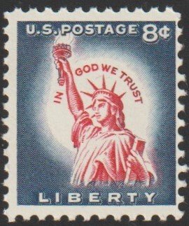 SC# 1042 - (8c) - Statue of Liberty, MNH single