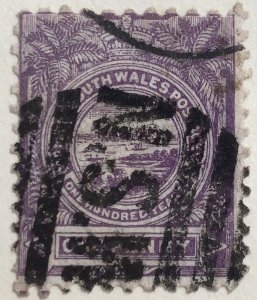 AlexStamps NEW SOUTH WALES #77 FINE Used 