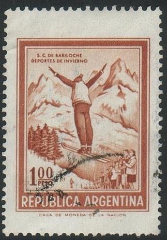 Argentina#938 - Ski Jumper - Used 