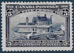 Canada #99 OG, hinge remnant Cat. Val. $85.00.